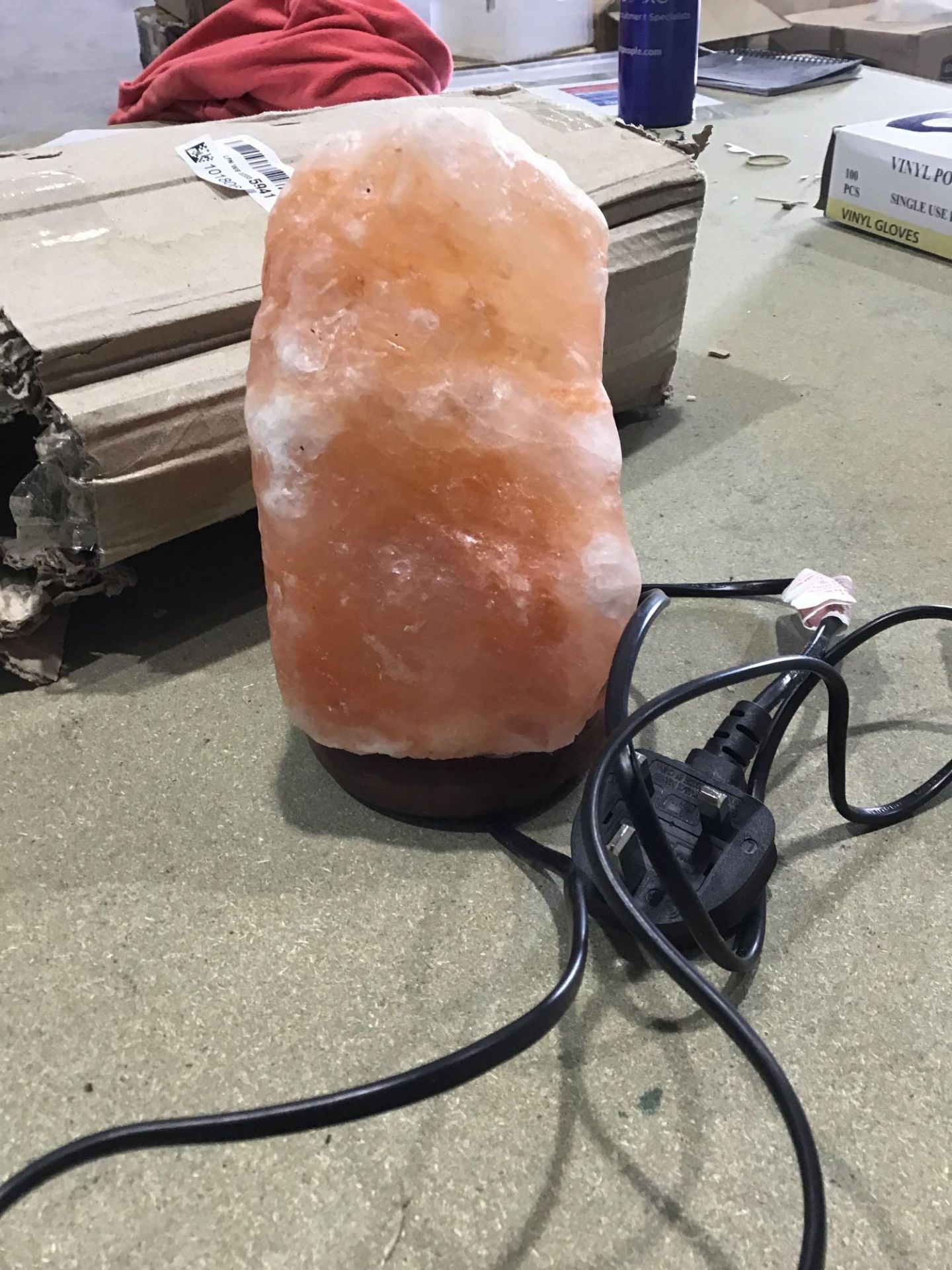 Rock Salt Natural Crystal Lamp - Image 2 of 3