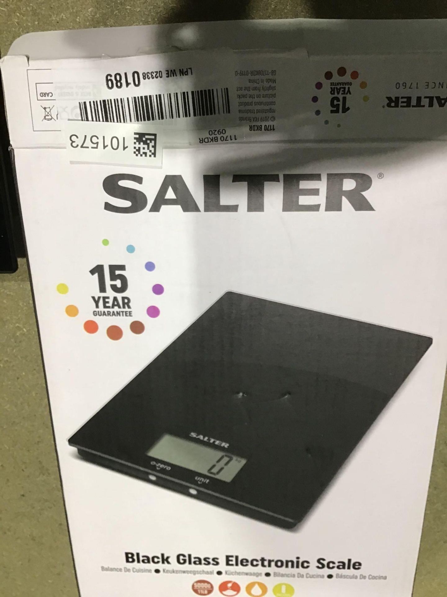 Salter Ultra Slim Digital Kitchen Scales - Image 3 of 4