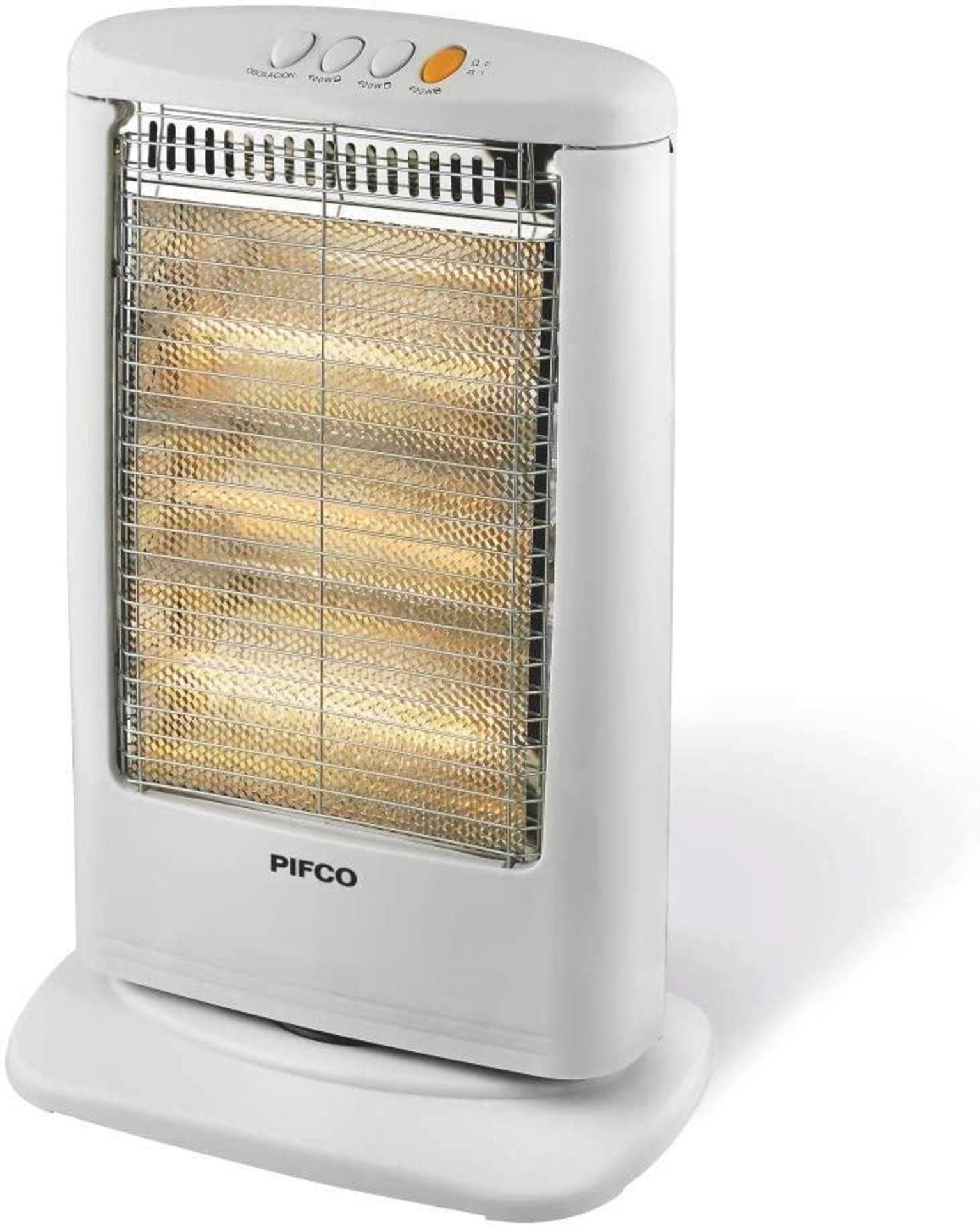 Pifco Portable Halogen Heater with 3 Heat Settings, Safety Cut Off Switch, 70 Degree £24.99 RRP