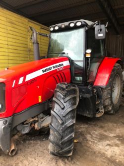 Unreserved Online Auction - SALVAGE 2011 Massey Ferguson 648 Tractor