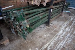 5no. Steel Acrow Props 3200mm