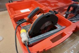 Hilti WSC 85 Circular Saw, 110v, With Carry Case