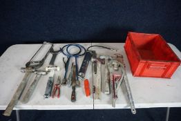 Quantity of Various Tools as Illustrated