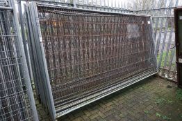 20no. Sections of Heras Fencing