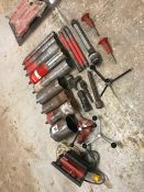 Hilti DD 100-RA Drill (Incomplete), with 9no. Cutting Heads and Extension Arms