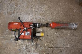 Hilti DD-160E Diamond Core Drill, Note: Faulty Cog, Sold as Spares or Repair