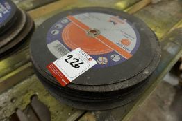Quantity of Various Cutting Abrasive Discs as Lotted