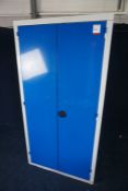 Steel Double Door Tool Cabinet 2000 x 540 x 1000mm