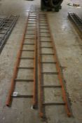 2no. 15-tread Scaffolding Ladders