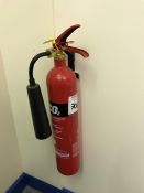 Wall Mounted Fire Extinguisher, Note: This Lot will Require Testing Before Use