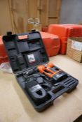 Black & Decker KC1882F 18V Cordless Drill with 1no. Battery, Battery Charger & Carry Case