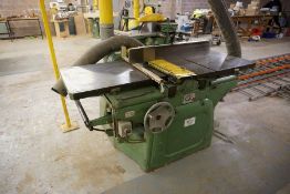 Robinsons WR/T Planer/Thicknesser, Machin No. 279, Size: 24 x 9, Note: No Part of Extraction Pipe is