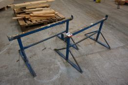 2no. Steel Trestles as Lotted