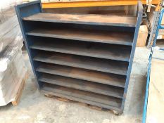 Mobile Steel Shelving Unit with Forklift Slots 1000 x 1130 x 320mm, Collection Strictly Tuesday 3