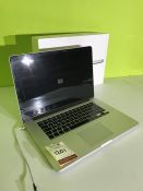 Apple A1398 MacBook Pro Complete with Charger and Box EMC: 2881, Serial Number: CO2NTFYZG3QD,