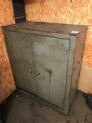 Steel Fabricated Double Door Cupboard, Collection Strictly Tuesday 3 March 8:30 - 5:30