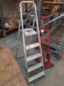 Abru 5-Rung Step Ladder, Collection Strictly Tuesday 3 March 8:30 - 5:30