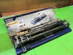 Mac Allister 400mm Manual Tile Cutter, Collection Strictly Tuesday 3 March 8:30 - 5:30