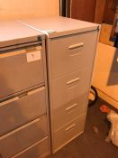 Unnamed 4-drawer Metal Filing Cabinet, Collection Strictly Tuesday 3 March 8:30 - 5:30