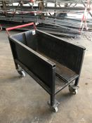 Mobile Trolley with Welded Insert As Illustrated, 1060 x 560 x 430mm, Collection Strictly Tuesday