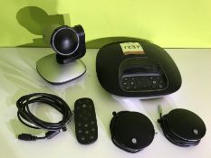 Logitech Conferencing Phone Equipment Complete With; Logitech V-UOO36 Phone Base/Speaker/Central