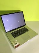 2010 Apple 1297 MacBook Pro, No Charger Present, Serial Number: C02HCRDQDV11, Collection Strictly