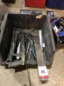 Quantity of Various Spanners, Tools & Adjustable as Lotted, Collection Strictly Tuesday 3 March 8:30