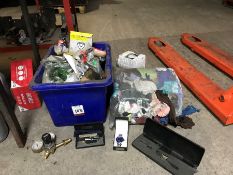 Quantity of Various Workshop Sundries as Lotted, Collection Strictly Tuesday 3 March 8:30 - 5:30
