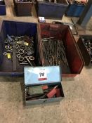 3no. Boxes Containing Various Drill Bits Etc. as Lotted, Collection Strictly Tuesday 3 March 8: