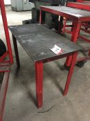 Steel Fabricated Welded Bench, 720 x 390 x 500mm, Collection Strictly Tuesday 3 March 8:30 - 5:30