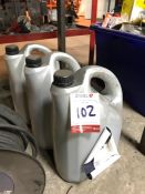 3no. Pennine Lubricants Spindle Oil VG5, Collection Strictly Tuesday 3 March 8:30 - 5:30