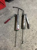 2no. Manual Grease Guns as Lotted, Collection Strictly Tuesday 3 March 8:30 - 5:30