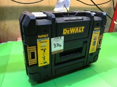 Unused Dewalt T-Stack Carry Case, Collection Strictly Tuesday 3 March 8:30 - 5:30