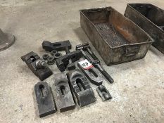 Quantity of Various Machine Clamps as Illustrated, Collection Strictly Tuesday 3 March 8:30 - 5:30