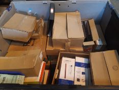 Quantity of Folders, Files, Paper and Binders as Illustrated, Crate Not Included, Collection