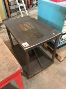 Steel Fabricated 2-tier Bench, 540 x 850 x 740mm, Collection Strictly Tuesday 3 March 8:30 - 5:30