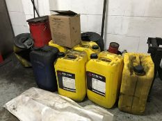 Quantity of Various Machine Oils etc.., Collection Strictly Tuesday 3 March 8:30 - 5:30