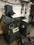 Jones & Shipman 450 Surface Grinder Complete with 14" x 6" Magnetic Chuck & Coolant Clarifier,