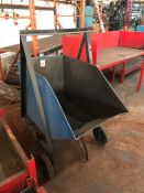 Metal Tipping Skip/Bin, Bin Size: 1020 x 600mm, Collection Strictly Tuesday 3 March 8:30 - 5:30