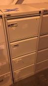 Go 4-drawer Metal Filing Cabinet, Collection Strictly Tuesday 3 March 8:30 - 5:30