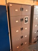 Triumph Bay of 10no. Lockers Complete with USB Charging Points within Each Locker, 1000 x 480mm,