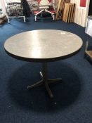 Metal Framed Table