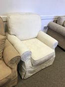 Unused Fabric Single Seat Sofa/Armchair, 950 x 750 x 900mm