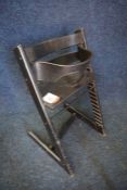 Timber Childrens High Chair as Lotted