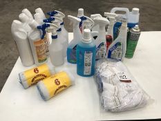 Quantity of Cleaning Products as Lotted