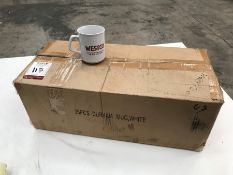 36no. Unused Branded Mugs