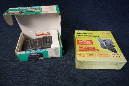 Dymo 1000 Electronic Labelmaker and Universal Television Bracket as Lotted