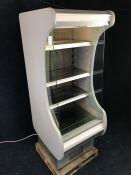 2016 Zoin Refrigeration Arctic 70 Open Fronted 4-tier Display Chiller Unit, 700mm Wide 1935 Tall,