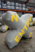 2018 Airquee Inflatable X 'No Entry' Sign