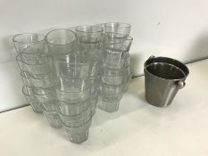 30no. Drinking Glasses as Lotted